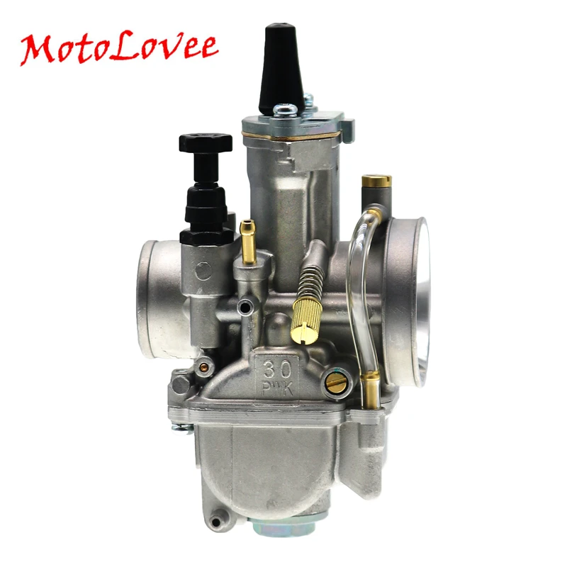 Мотоцикл Motolovee 28 мм 30 32 34 2T 4T PWK карбюратор для Mikuni Koso ATV Suzuki Yamaha Honda Power Jet|Карбюратор|