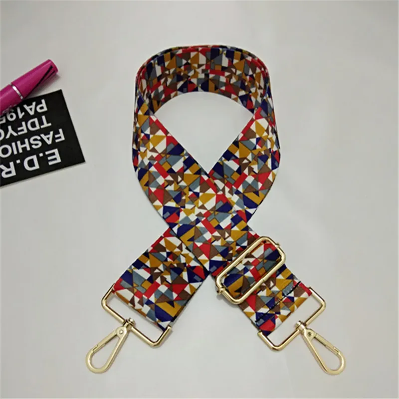 P HJKL120x5cm нейлоновая цветная сумка на ремне аксессуары для женщин Радужная Регулируемая Вешалка на плечо сумка на ремне Декоративная Сумка - Цвет: P