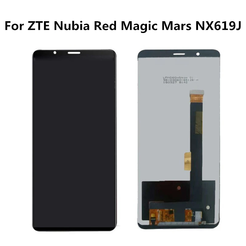 ЖК дисплей 6 01 дюйма для ZTE Nubia Red Magic Mars зеркальный NX619J дисплей|Экраны мобильных