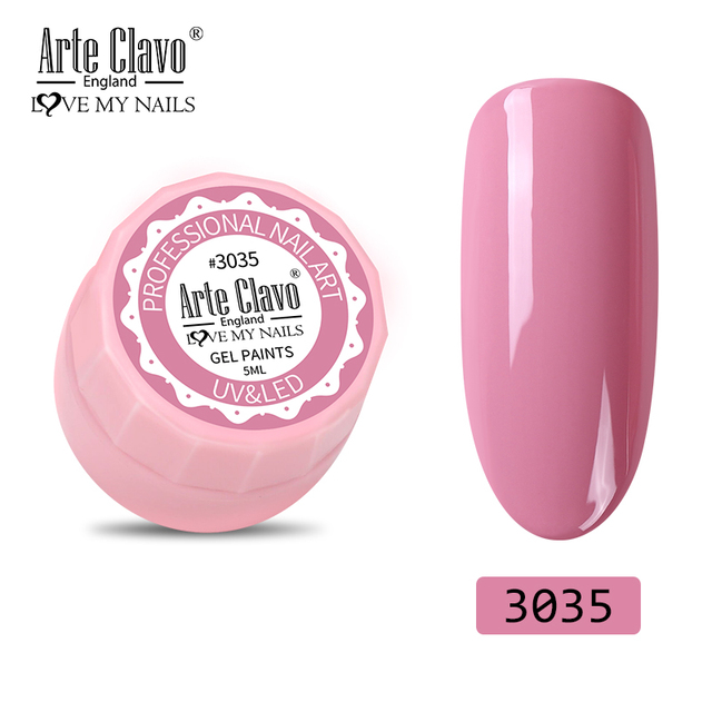 Clavo 5ML Painting Gel Nail Polish 72 Colors Gel Varnish Set For Manicure Top Base Coat Hybird Design of Nail Art Lacquer
