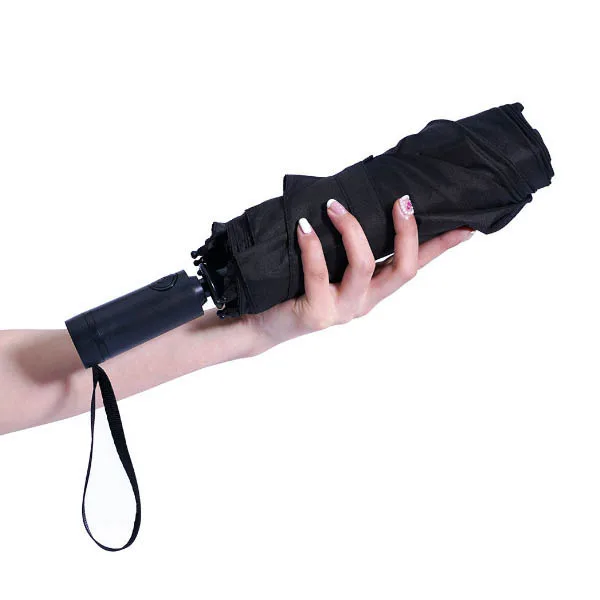 

WD1 Automatic Sunny Rainy Bumbershoot three folding Windproof Waterproof UV Parasol Man woman Summer Winter Sunshade