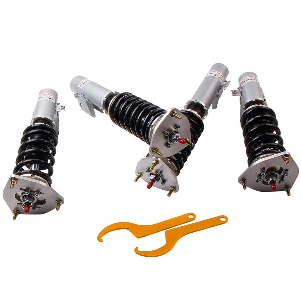 

4PCS 24 Ways Adjustable Damper Coilovers For Subaru Impreza WRX GC8 shock Absorbers 1993-2001