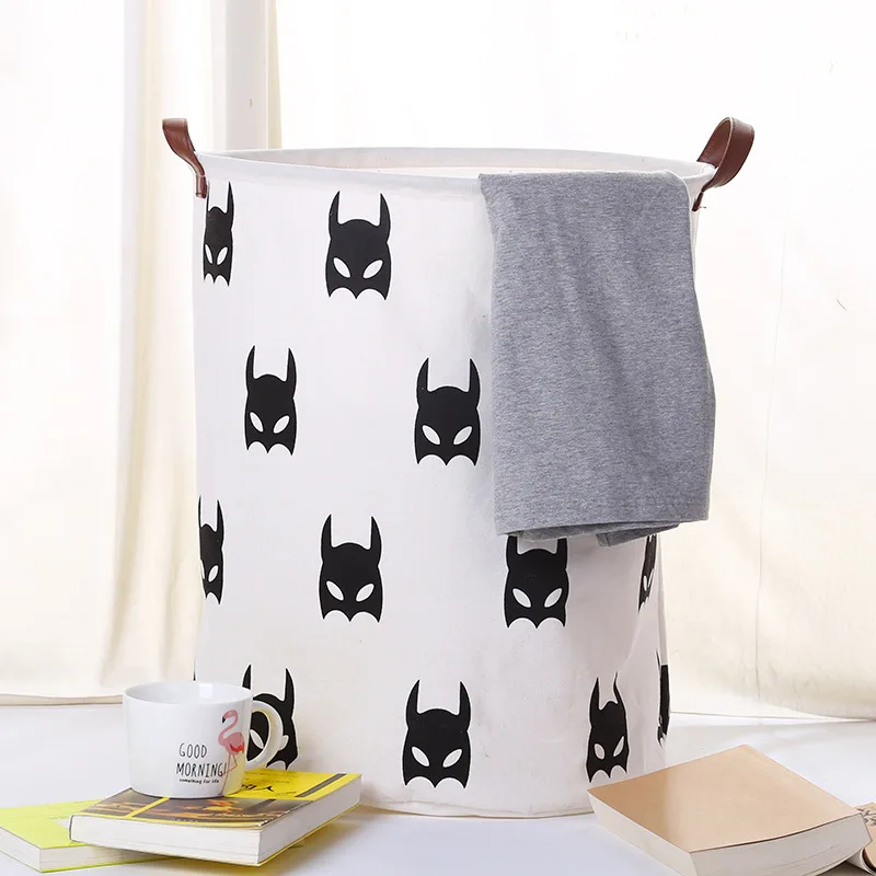 Can fold large clothes organizer box waterproof dirty clothes basket toys receive basket laundry