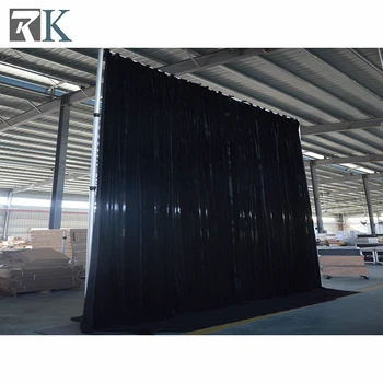 

heavy duty pole pipe and curtain panels stage backdrop drape event room divider