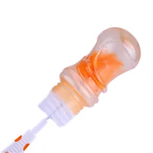 2 шт./партия, детская губка для сосков, щетка для бутылочек, щетка для чистки с соской, Детская щетка для кормления, щетка для чистки чашек, J21