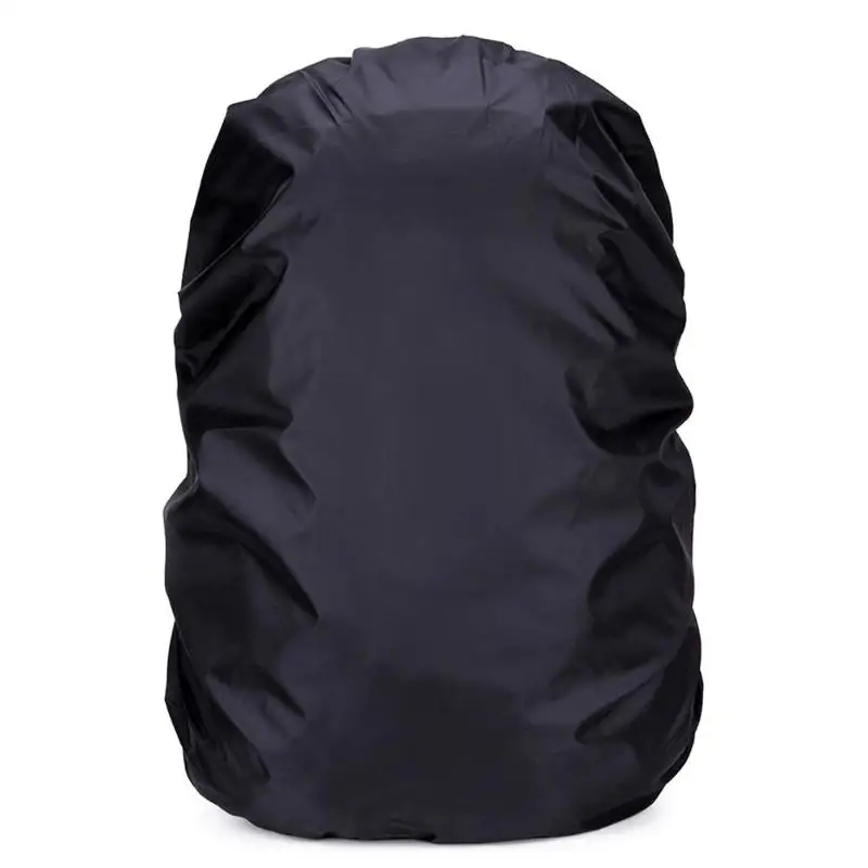 35L Black 35L-70L водонепроницаемый рюкзак с защитой от пыли дождевик Портативный Сверхлегкий плечо Защита Регулируемый Открытый Туризм Спортивная сумка Чехлы - Цвет: 35L Black