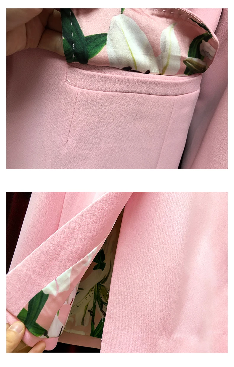 LD LINDA DELLA Мода осень-зима розовая верхняя одежда Для женщин пальто с длинными рукавами одежда на пуговицах и с карманами элегантное Повседневное Офисные женские туфли верхняя одежда
