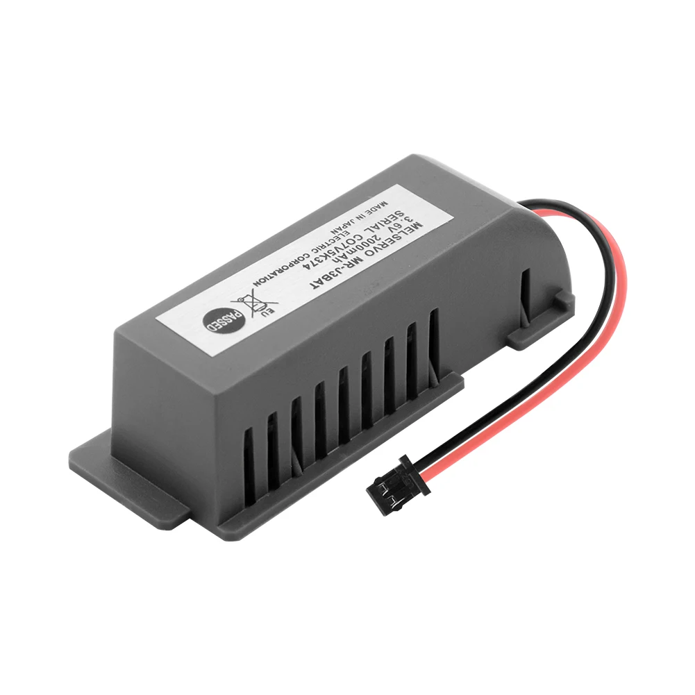 YCDC 3,6 В MR-J3BAT аккумулятор 2000 мАч для MELSERVO PLC промышленный ЧПУ литий-ионный аккумулятор для системы ЧПУ с разъемом