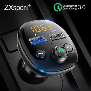 

FM Transmitter Car MP3 Player Bluetooth Quick Charge 3.0 QC For Peugeot 307 206 308 407 207 3008 2008 406 208 508 Accessories