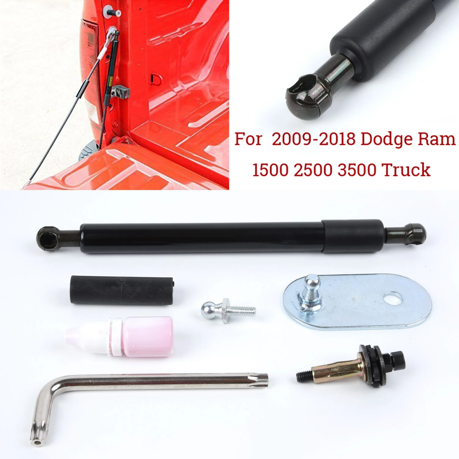 Задние ворота Assist Shock для Dodge Ram 1500/2500/3500 2009- набор аксессуаров