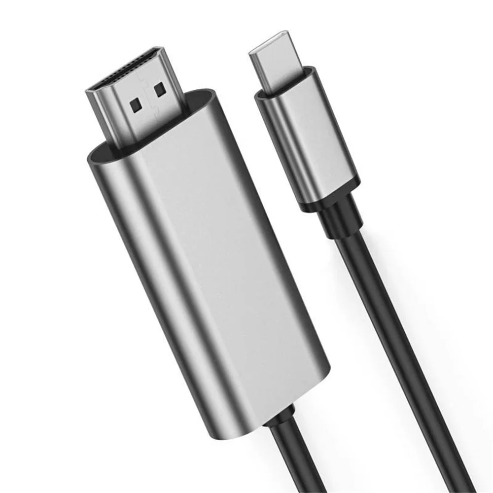 

Maxcury USB C HDMI 4K Type C to HDMI Cable Thunderbolt 3 Adapter for Huawei P40 Mate 30 Pro MacBook Pro Air ipad usb c Cable