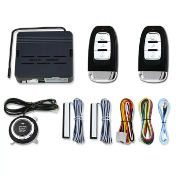 

Keyless Entry System Start Stop Car Alarm System Start Stop Button Car Central Lock Auto Alarm Remote Engine Start