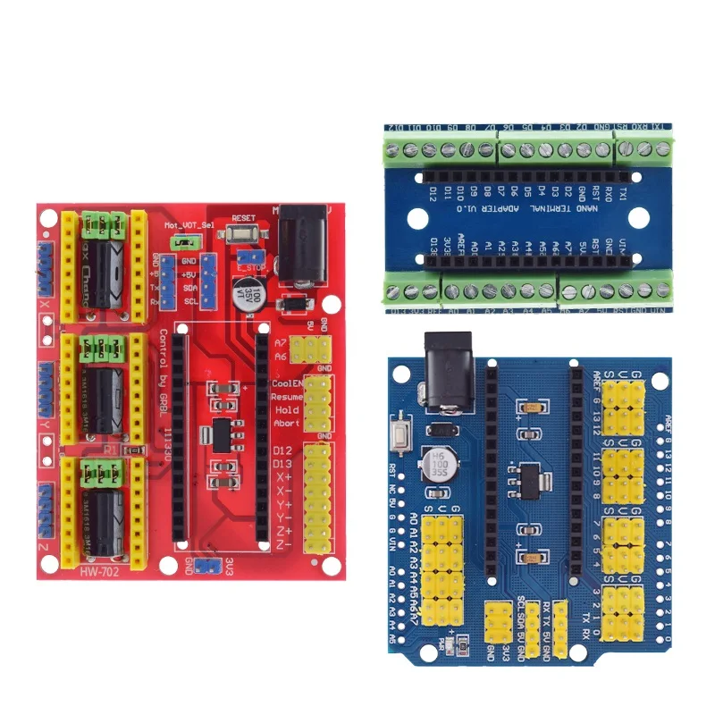 TZT NANO V3.0 Controller Terminal Adapter Erweiterungsplatine Prototyp Shield und UNO Mehrzweck-Erweiterungsplatine für Arduino – Detail 10