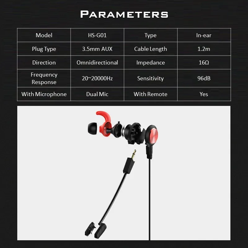 LE5 TWS Wired In Ear Music Headset Noise Reduction Gaming Headset Finger Push Wire Control Tuning Headset With Microphone