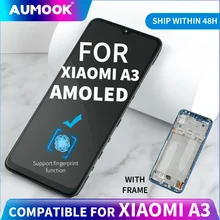 Super AMOLED LCD do ekranu dotykowego Xiaomi MI A3 z oryginalnym zestawem Digitizer do wymiany wyświetlacza MI CC9e