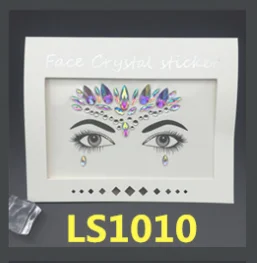 Светло-серый Temporary Rhinestone Glitter Tattoo Stickers Face Jewels Gems Festival Party Makeup Body Jewels Flash Fake Temporary Tattoos - Цвет: Светло-серый