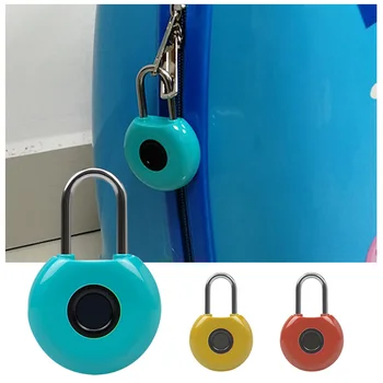 

Micro USB School Backpack Home Portable Touch Smart Keyless Waterproof IP65 Travel Luggage Fingerprint Padlock Office Anti Theft