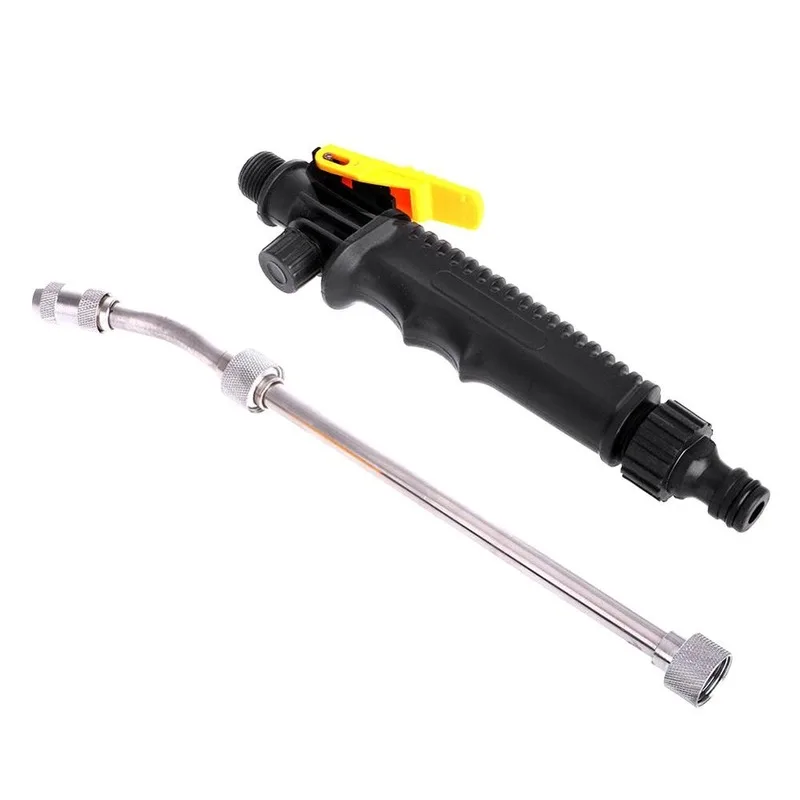 High Pressure Washing Spray Gun Long Tube Wet Blasting Washer Sandblasting Device Kit Home Car Room Garden Window Cleaning Tool