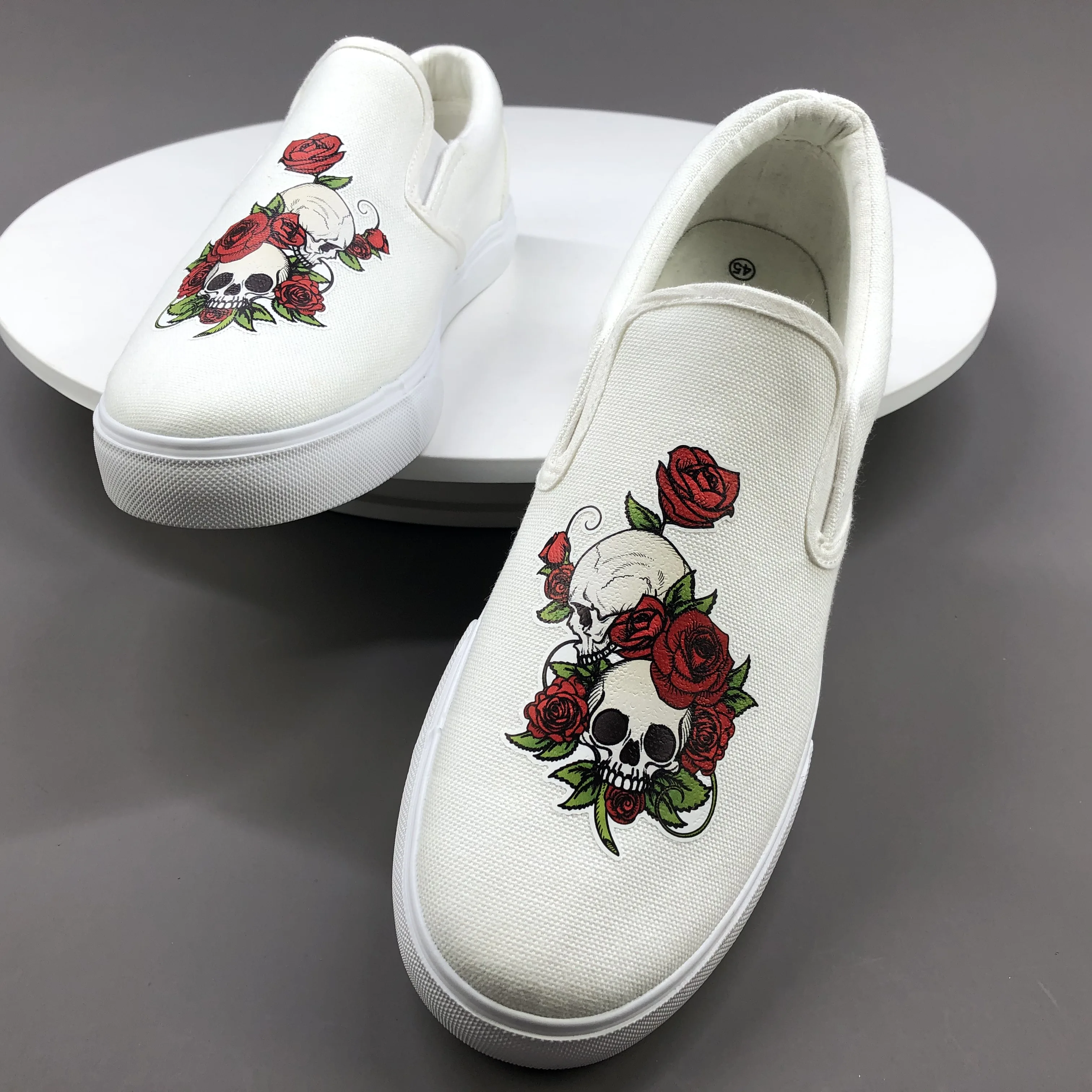 floral canvas shoes womens