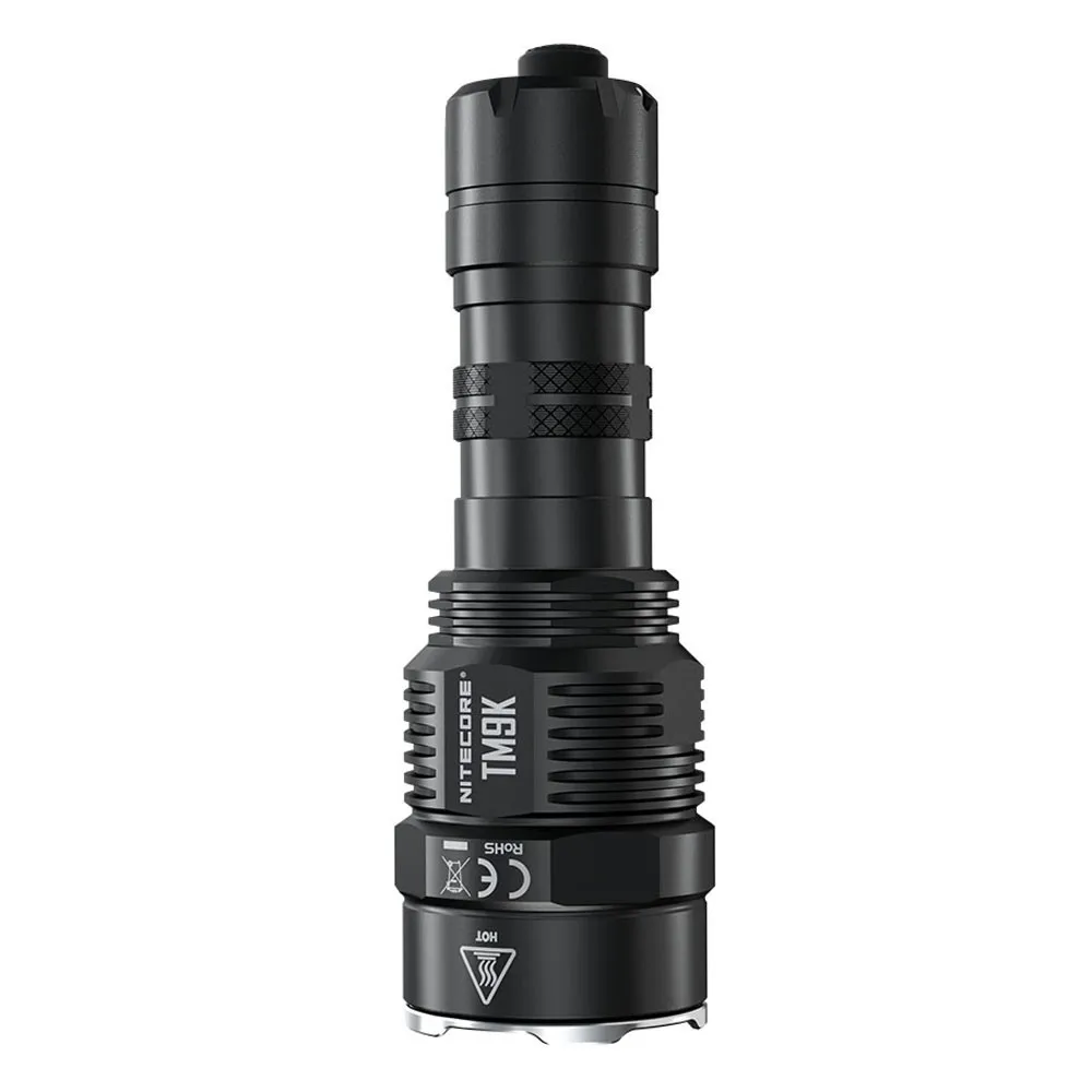 NITECORE TM9K High Power LED Flashlight CREE XP L HD V6 9500LM Rechargeable Tactical Flashlight with