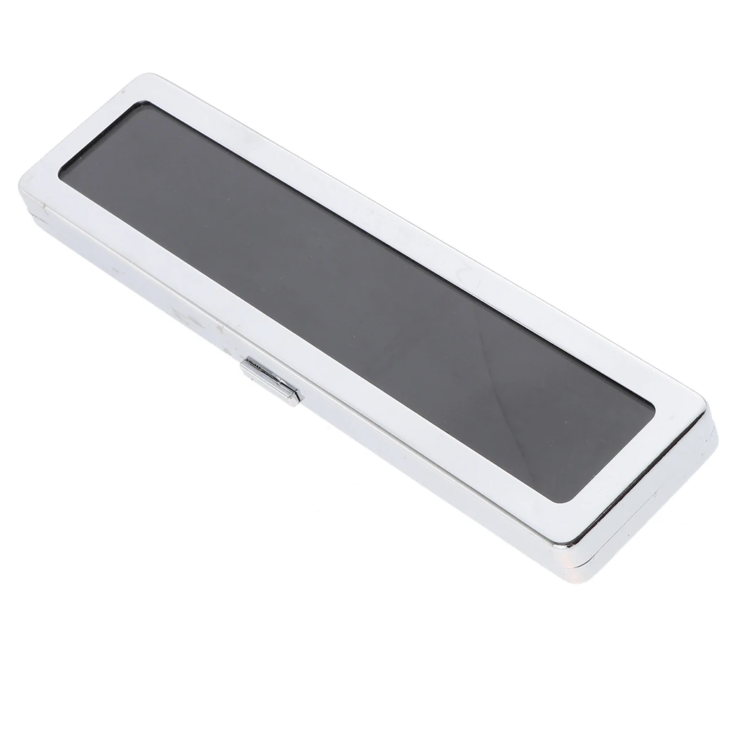 Long Metal Jewlery Case Display Box Storage Jewelry Organizer for Diamond Gem Stone Beads