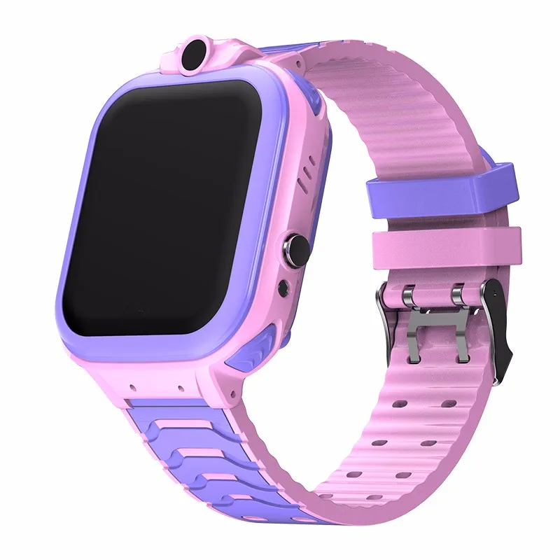 Pink Purple Watch T16 Chirldren Смарт Wacth IP67 Водонепроницаемый Смарт часы детские телефон 2G sim-карты SOS Вызов LBS отслеживание местоположения детские часы - Цвет: Pink Purple Watch