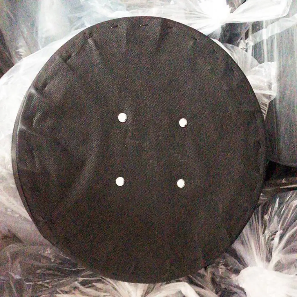 Cuscino Sostitutivo Per Sgabello Da Bar - Sedile In Pelle PU Nero, Diametro 35cm - Foto 8