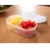 25# Double-grid Food storage box Container Grain Sealed Tank Candy Spice Storage Case With Lid make up organizer