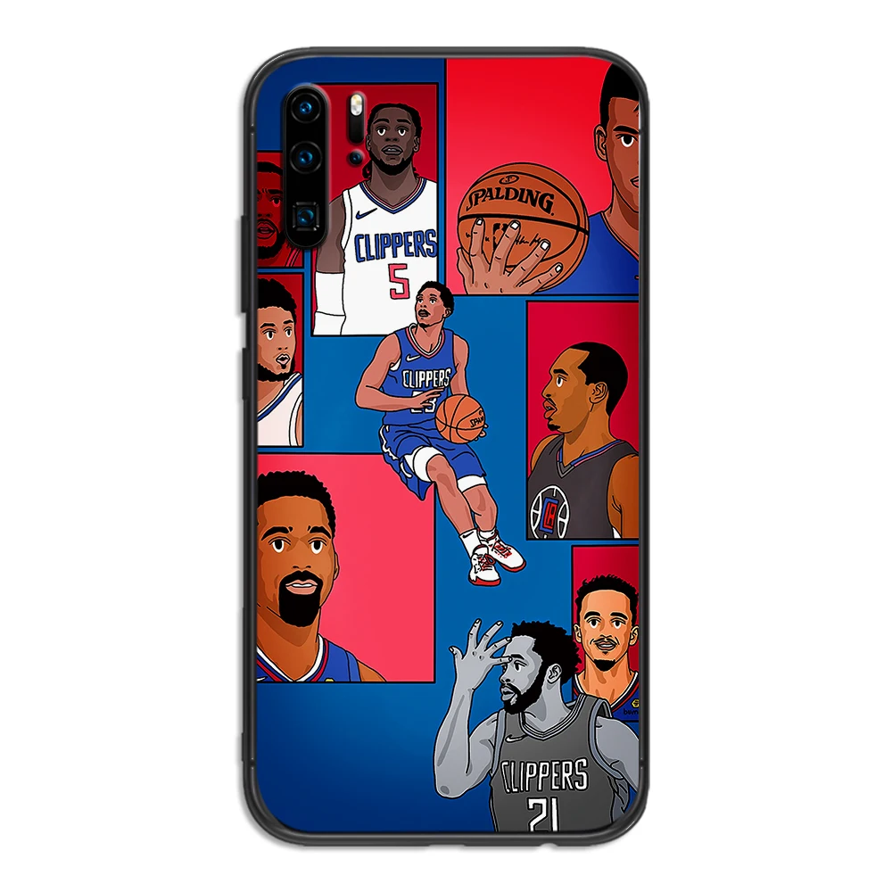 13 Чехол для телефона на huawei Honor Play 8X8 Lite 8C View 20 Note 20 9X10 Lite Pro Stephen Curry Kawhi Leonard Мягкий ТПУ чехол Капа - Цвет: 13