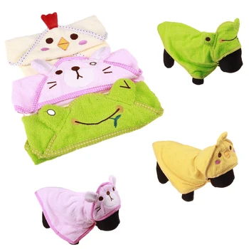 

Cute Pet Dog Bath Towel Teddy Bath Towel Super Absorption Drying Bath Towels With Hoodies Soft Puppy Cat Towels Bath Supplies F