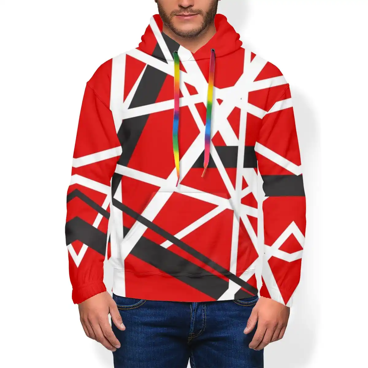 Van halen zip up hoodie Clearance