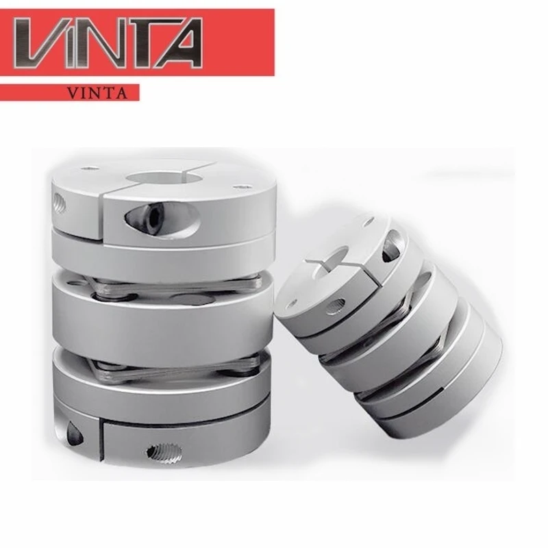 Description Picture 5 of item1pcs 3 4 5 6 6.35 7 8 10 mm Aluminium alloy shaft coupling cardan coupler Flexible plum CNC Jaw couple casal motor shaft adapter