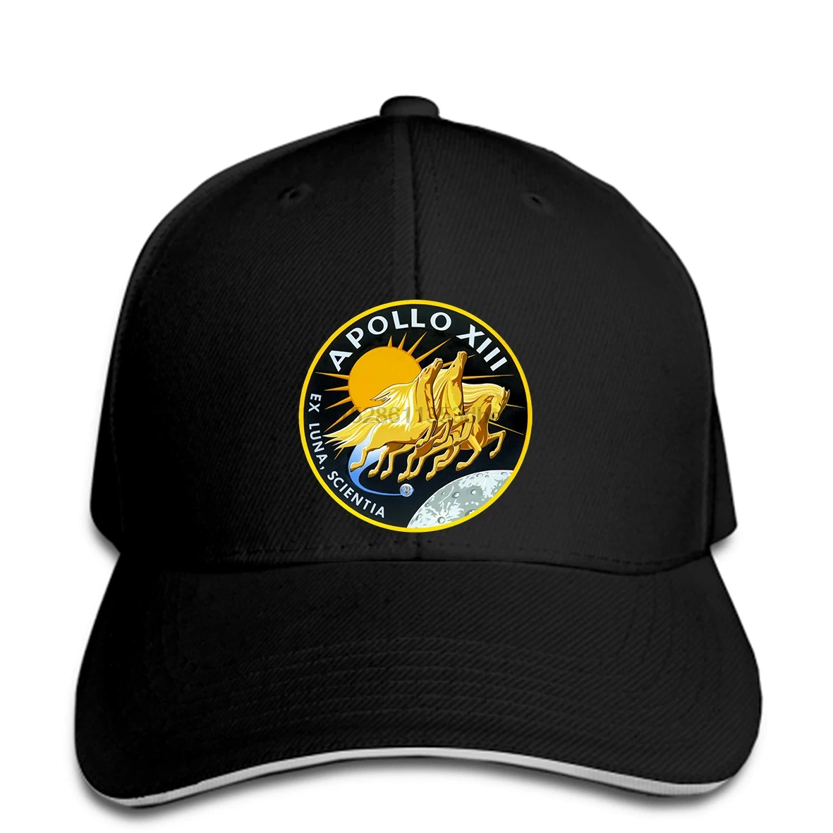 Мужская бейсбольная Кепка Apollo 13 Mission Patch Badge Space Program, бейсбольная кепка, классная Женская бейсбольная кепка с одной горловиной, бейсболка snapback, остроконечная Кепка