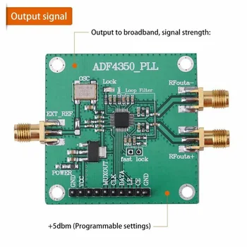 

ADF4350 ADF4351 PLL RF Signal Source Frequency Synthesizer Module Board Parts