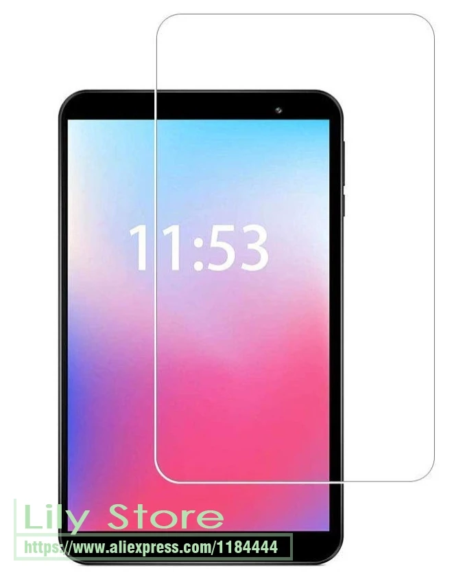 9H закаленное стекло для Teclast p80x 8 дюймов планшетный экран протектор Защитная пленка - Цвет: Tempered Glass