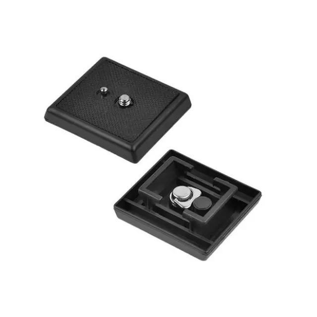 2 Piastre A Sgancio Rapido Per Treppiedi Fotocamera - Universali, Antiscivolo, Nero, Compatibili Con YUNTENG E Altri Modelli - Foto 7