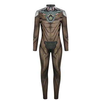 

The Cartoon Comic Hero Series 3D tiger Printed Mens Jumpsuits Rompers Fitness Workout Sporting Overalls Fashion High Street