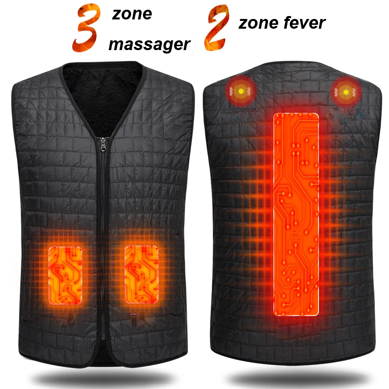 Cocwish 2019 Hals Massageable Verwarming Multifunctionele Vest Cocwish 2019 Hals Massageable Verwarming Multifunctionele Vest
