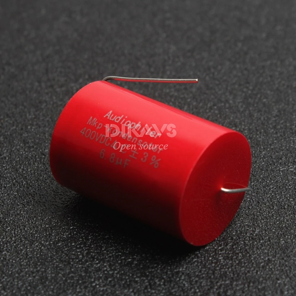 1pcs Audiophiler Mkp 6.8uf 400v Audio Grade Axial Capacitor For Tube