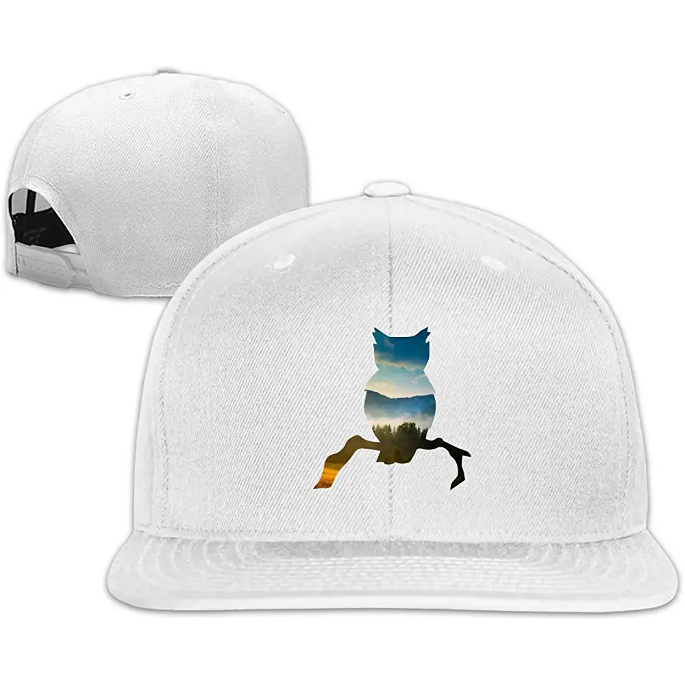 Унисекс Snapback шляпа Сова земли Кепка e регулируемая бейсболка