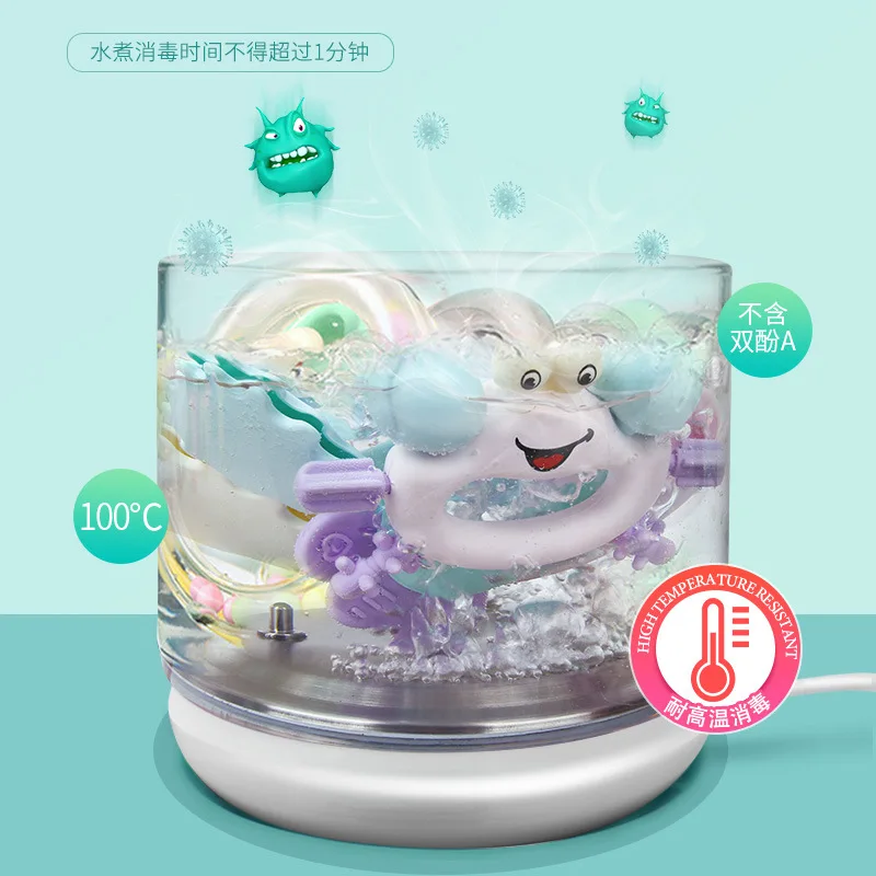 

Baby Toys Baby 0-1-Year-Old CHILDREN'S Newborn Rattle 3-6-12 Month GIRL'S And BOY'S Educational-Teether