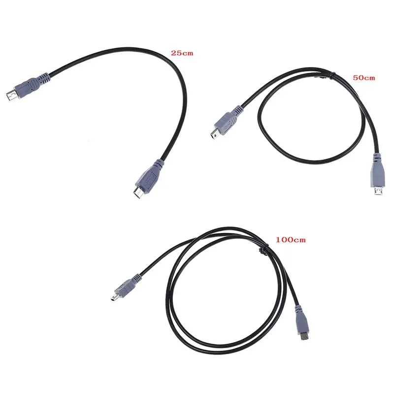 1 шт. мини-usb type C 3,1 штекер для micro usb 5 Pin B штекер конвертер OTG адаптер Ведущий кабель для передачи данных для мобильного Macbook