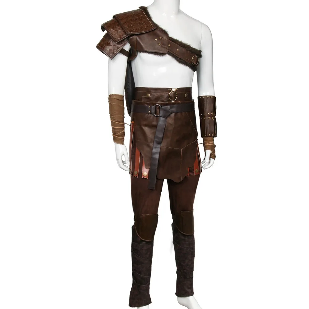 Game God Of War Kratos Cosplay Suits High Grade Full Set Kratos SPARTAN WARRIOR Halloween Cosplay Costumes (12)