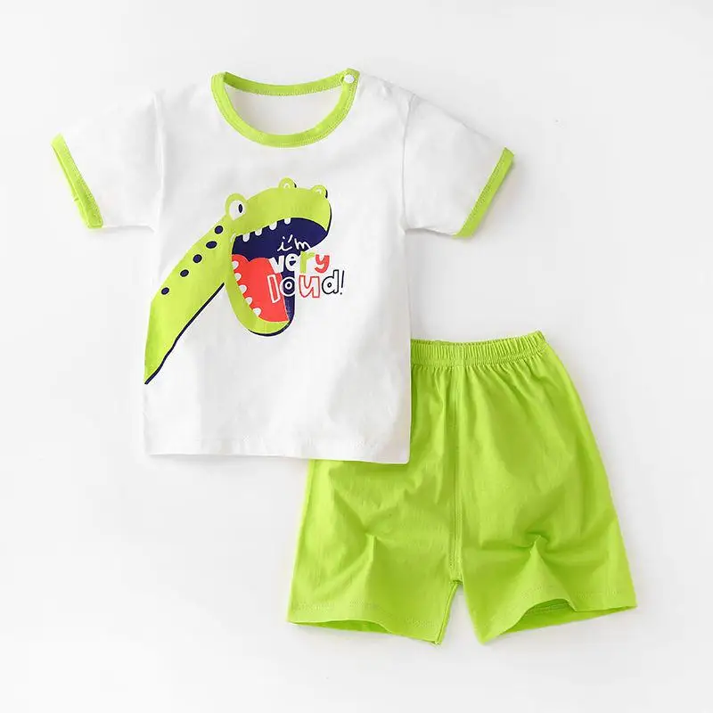 New Deisgner Baby Boys Clothes Sport Clothing Tracksuit Active Striped Tshirt +shorts Clothes 2pcs Toddler Girls Clothing Sets stylish baby clothing set Baby Clothing Set