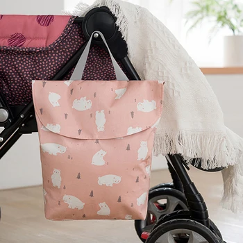 

2020 Newest Large Baby Diaper Bag Large Capacity Cotton Mother Nursing Handbag Diaper Organizer Portable Backpack Useful