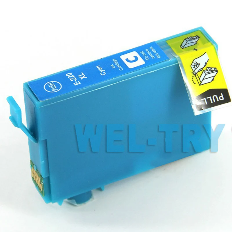 220XL T2201 патрон чернил для принтера EPSON XP-220 XP-320 XP-324 XP-420 WF-2630 WF-2650 WF-2660 WF-2750 WF-2760, полный набор чернил с чипами