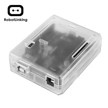 

For Arduino R3 Case Enclosure New Transparent Clear Computer Box Compatible