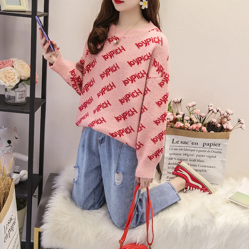 2019 Free Shipping Autumn Winter New Lovely Slim Women Sweater | Женская одежда