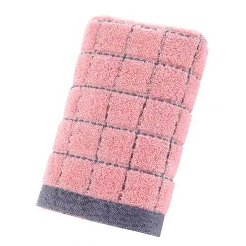 34cm X 75cm Bathroom Hotel Adults Plaid Cotton Soft Thick Breathable Face Hand Bath Shower Towel Face Towels Aliexpress