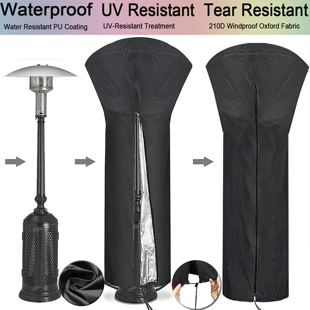 Hot Item Mayitr-cubiertas protectoras para muebles de exterior, 1 Uds., resistentes al agua, estufa para terraza en forma de pirámide 1gNWbOlqV0N